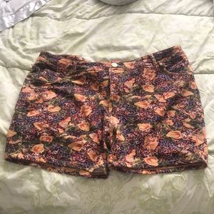 XL shorts labeled 3X but run small. Very soft!